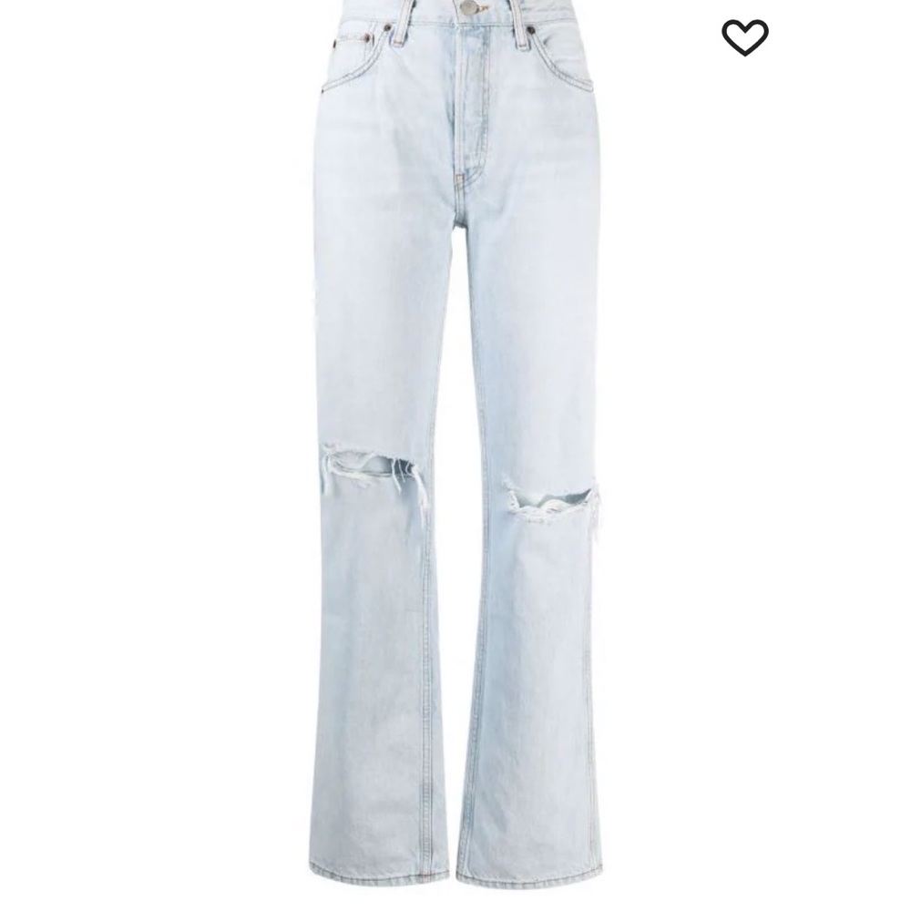 Re/Done high rise loose jeans